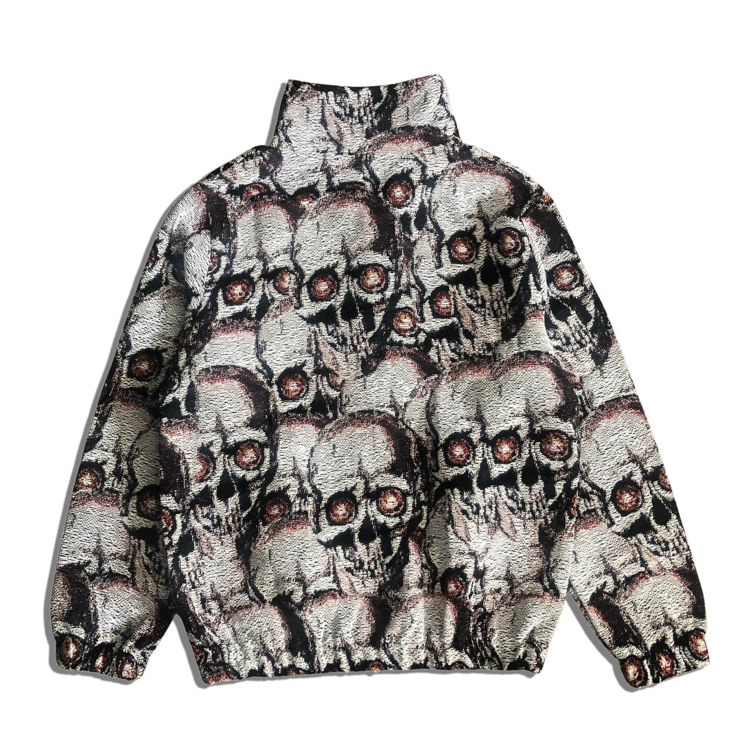 'Death Waits For No Man' Zip Up Sweater