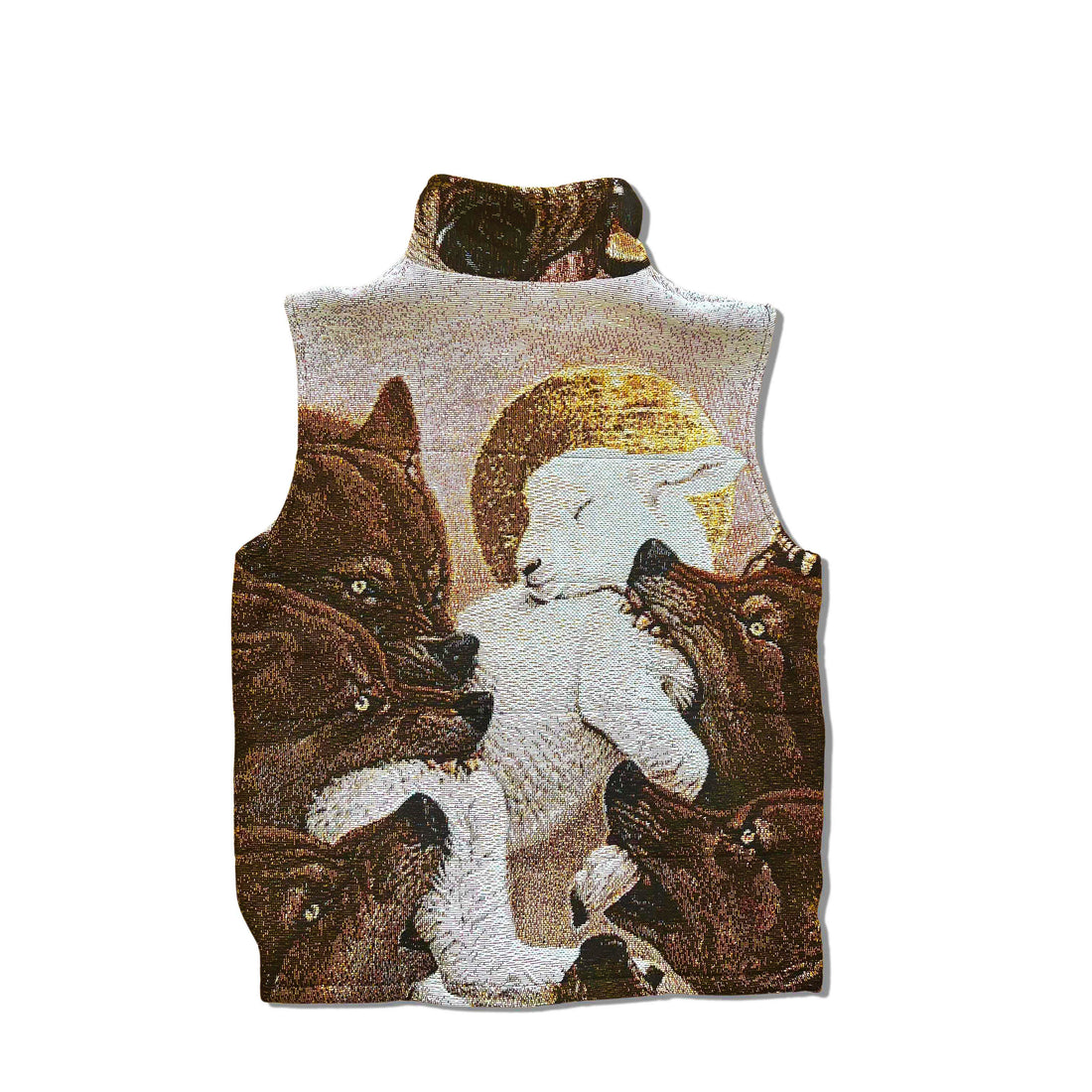 'Lamb of God' Padded Gilet